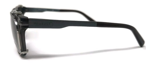 NOS Vuarnet VL140400041121 PX3000 Rx+ClipOn Sunglasses - TrnsprntGry/Gry Glass - Picture 4 of 9