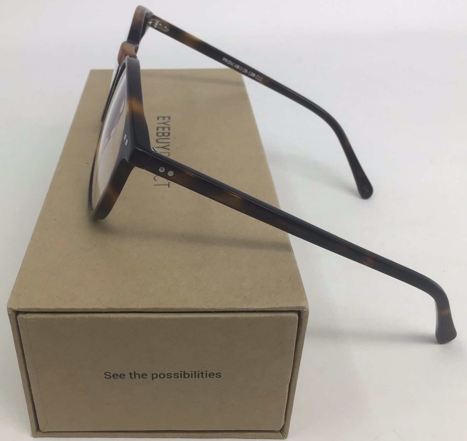 Eyebuydirect Prism 4819138 C11 Tortoise Acetate Eyeglasses FRAMES