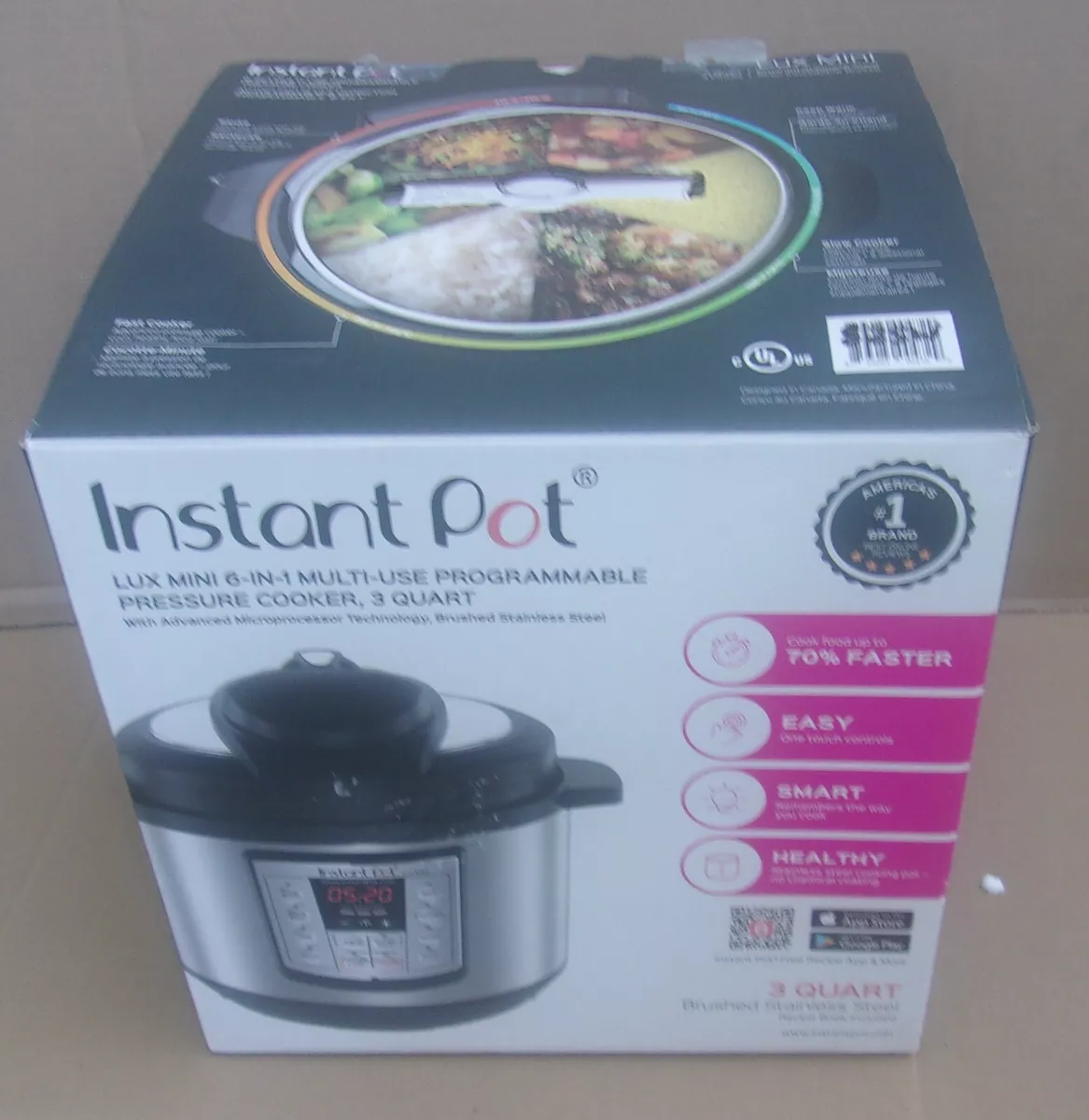 Instant Pot Lux Mini Pressure Cookers