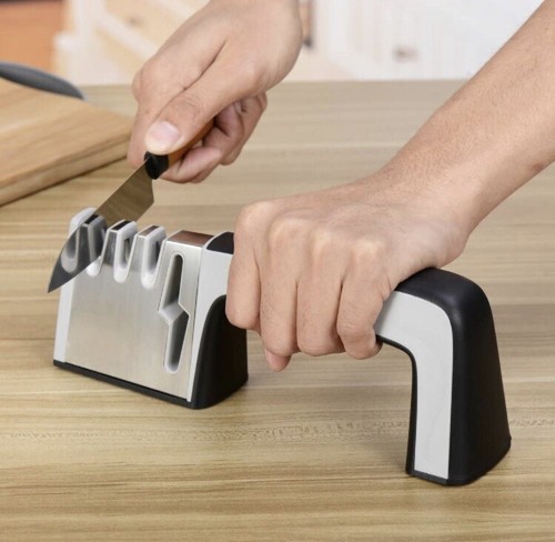 KNIFE SHARPENER And Scissor Sharpener Kitchen Sharpening Yoofor New - Picture 3 of 7