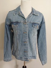 *nwt* Canton Walker Womens Small Vintage Denim Jean Jacket #205