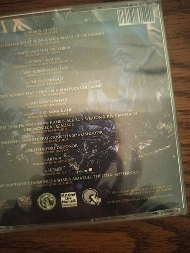 Holocaust Warcloud Armour Of God New Cd Killah Priest Gravediggaz Method Man Rza - Picture 5 of 7