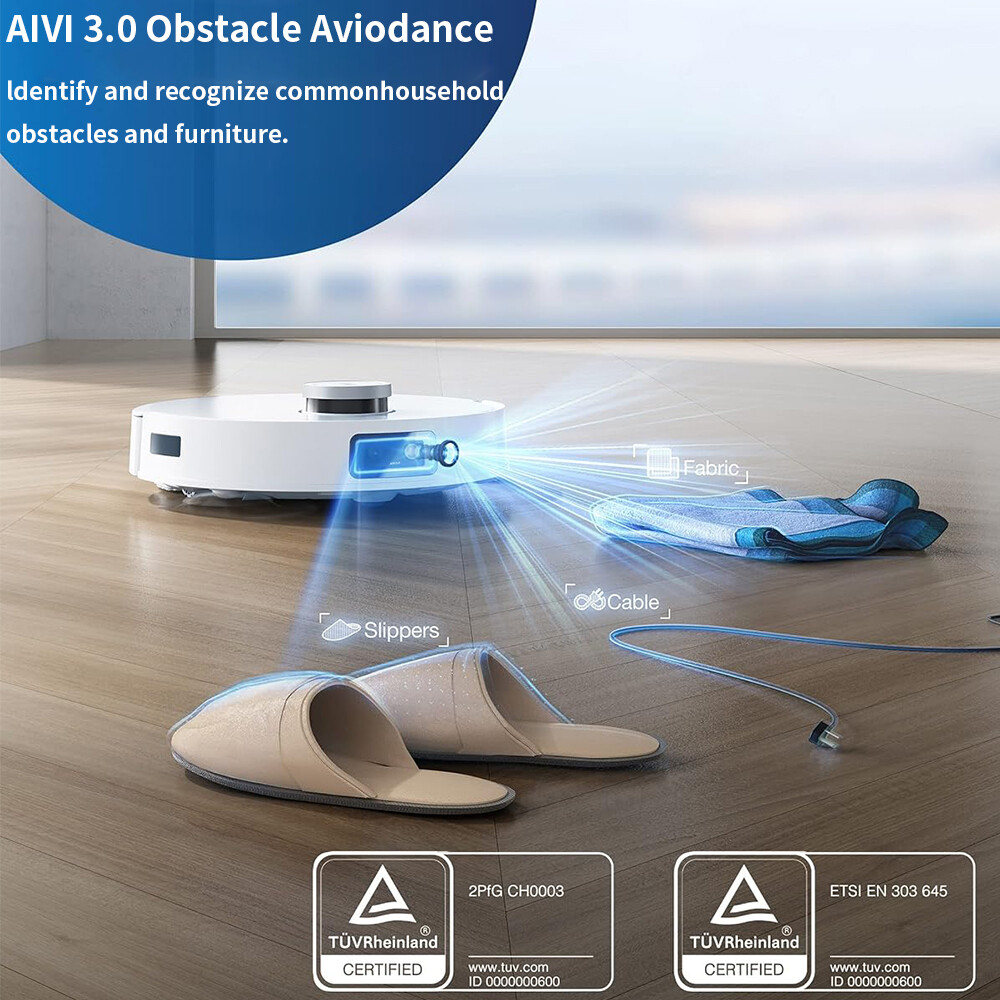 ECOVACS DEEBOT T10 Plus Robot Vacuum and Mop Oscillating ECOVACS DEEBOT T10 Plus Robot Vacuum and Mop Oscillating