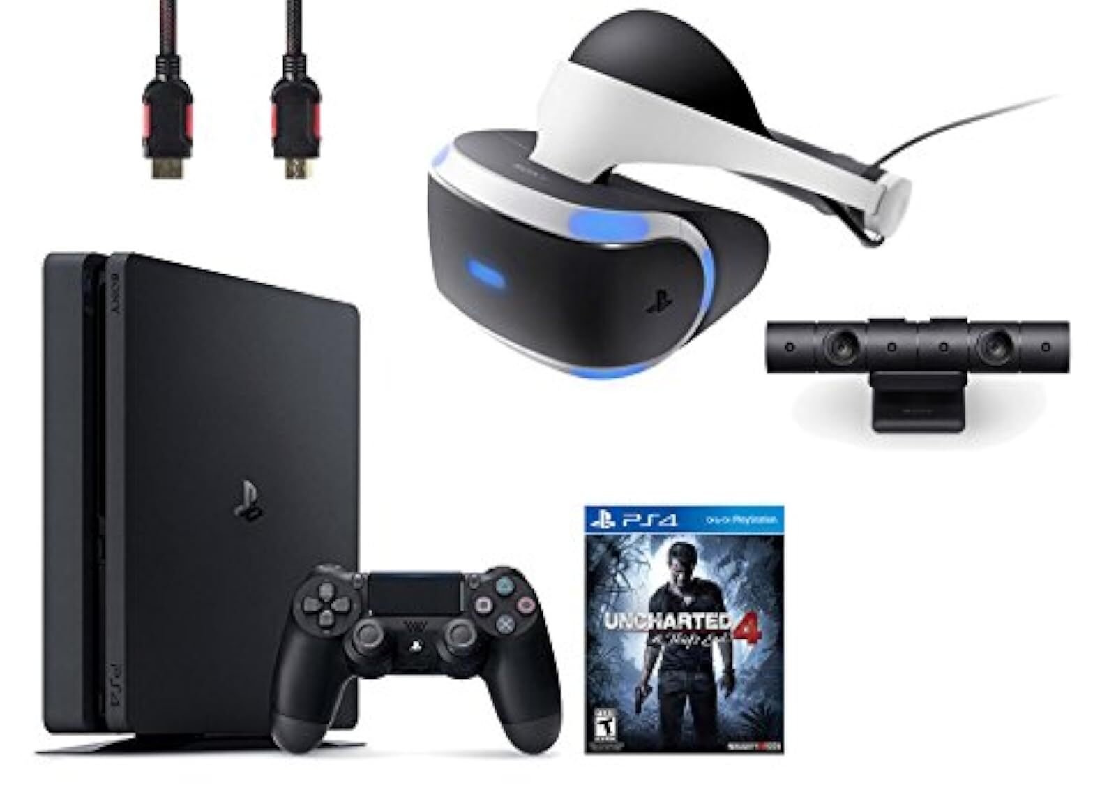 PlayStation VR Bundle with Headset Camera and PS4 Slim 500GB-image