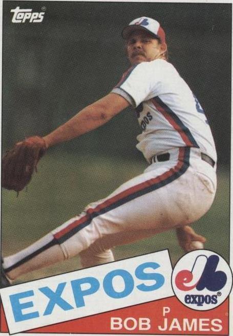 1985 Topps - Bob James #114 - 1 of 1