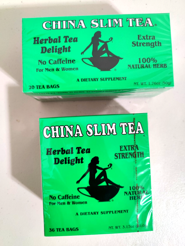Herbal Tea China Slim Tea Healthy Lifestyle Clean Gut No Caffeine Extra Strength - Picture 5 of 38