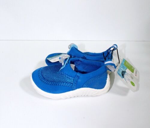 Speedo Kinder atmungsaktive Mesh Slipper Wasserschuhe Gr. S (5-6) blau Neu mit Etikett - Bild 2 von 5