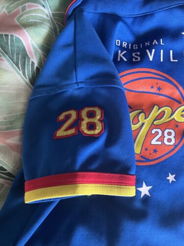 Disney Mickey Mouse Bomber Jacket, Denim Hoodie & Micksville Hoopers Jersey - Picture 20 of 20