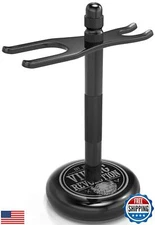 Viking Revolution Black Safety Razor Stand - Razor Holder and Shaving Brush S
