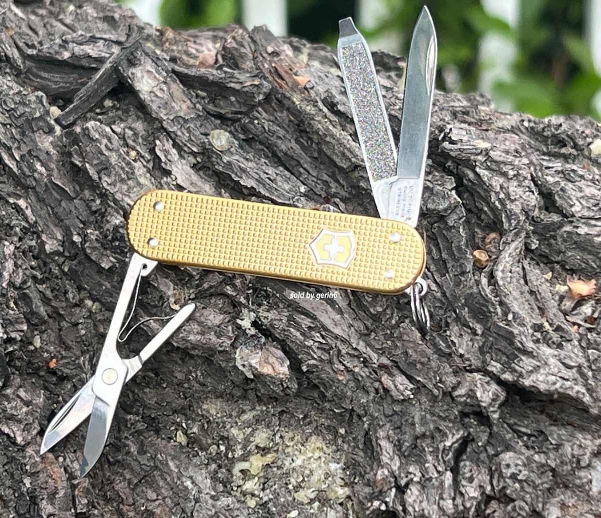 Swiss Army Knife, Champagne Classic Alox Victorinox