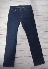 Lauren Ralph Lauren Women's Jeans Size 4 Premier Straight Dark Wash Denim