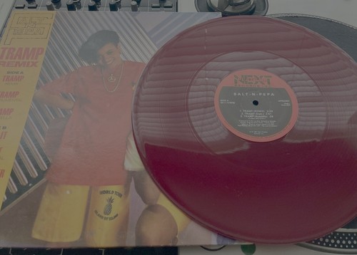 Salt N Pepa - Push It RED VINYL Original 1987 Press 12" in Picture Cover VG+/VG