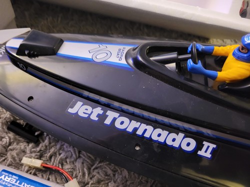 Vintage Nikko Radio/Remote Control Jet Tornado 2 RC Boat 1:10 Scale + 1 Battery - Picture 5 of 24