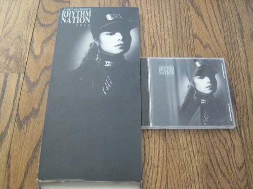 Janet Jackson Rhythm Nation 1814 Cd with original longbox