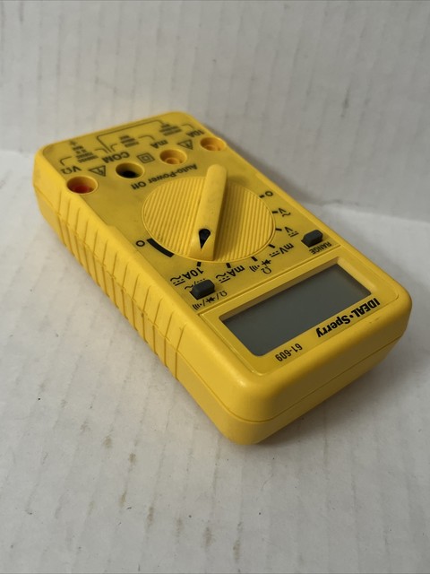 Ideal Sperry 61-609 Digital Multimeter Wo Cables R6 for sale online | eBay