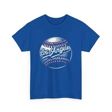 Men Women Kids Los Angeles California Baseball Sports Fan T-Shirt