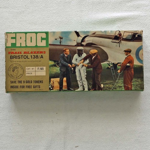 Frog Bristol 138/A 1:72 Plastic Model Kit#F165 Complete Vintage