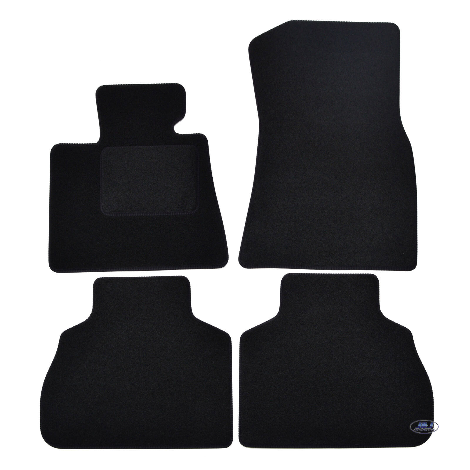 Tapis de sol velours sur mesure pour BMW X7 voyages en famille confort noir
