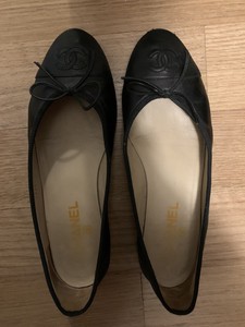lambskin ballet flats