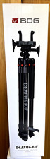 BOG-POD DEATHGRIP 7"-59" ALUMINUM TRIPOD, BLACK