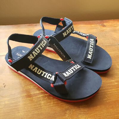 Nautica Navy Blue Sandals Size Nautica Mens Size Athletic Slide