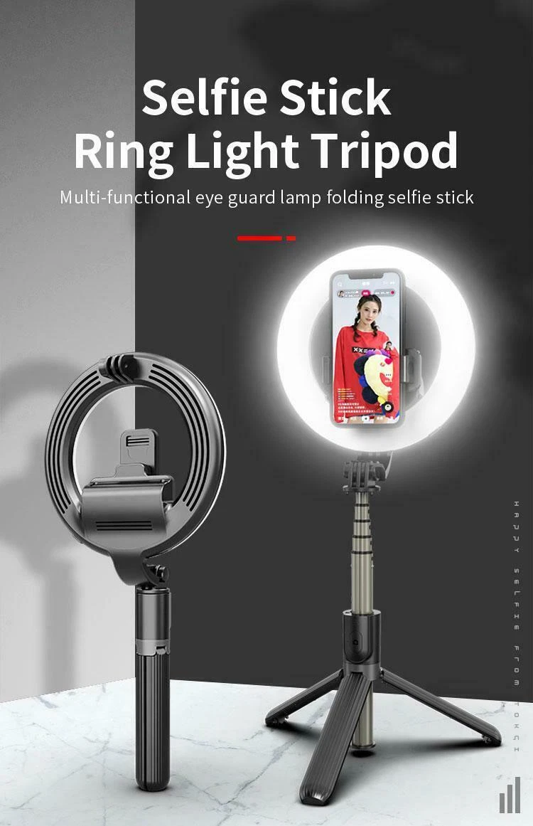 Buy LED Bluetooth Selfie Ring Light With Tripod Stand In UK - Shop Now!