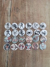 Pack Lot Badge Pin Button Symbole Signe Astrologique Horoscope Zodiaque *24