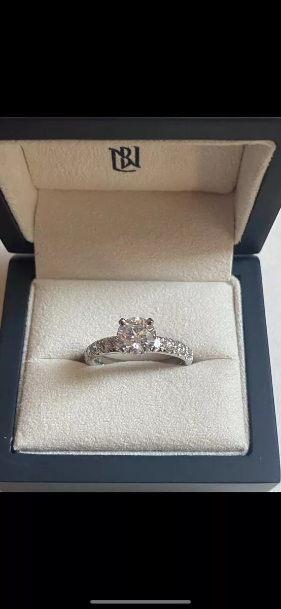 Blue Nile 1.25 carat brand new engagement ring eBay