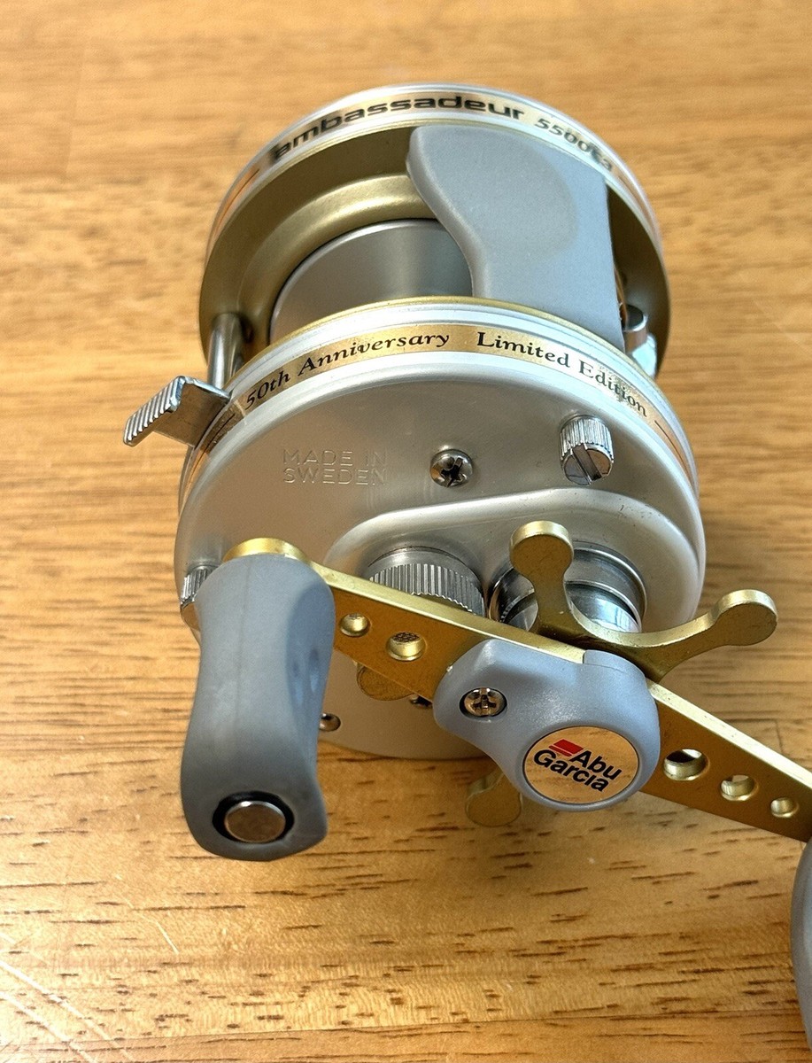 Abu Garcia 5500 C3 50th Anniversary Limited Edition Reel