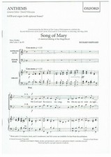 Song of Mary, by Richard Shephard: Vocal  Organ Score