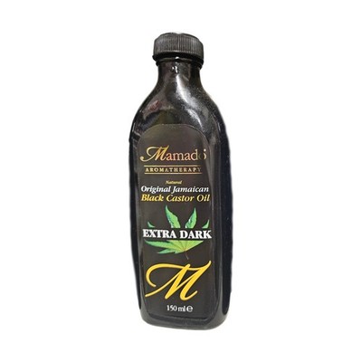 Mamado Aromatherapy Natural Original Jamaican Black Castor Oil Extra Dark 150ml 