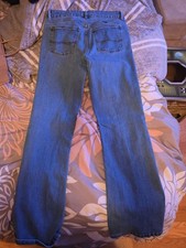 Womens Wrangler Size 10 Jeans Blue Denim Bootcut Western Cowgirl