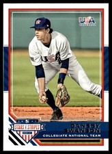 2017 Panini Stars and Stripes Dansby Swanson USA #96