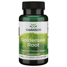 Swanson Goldenseal Root 125 mg 100 Capsules
