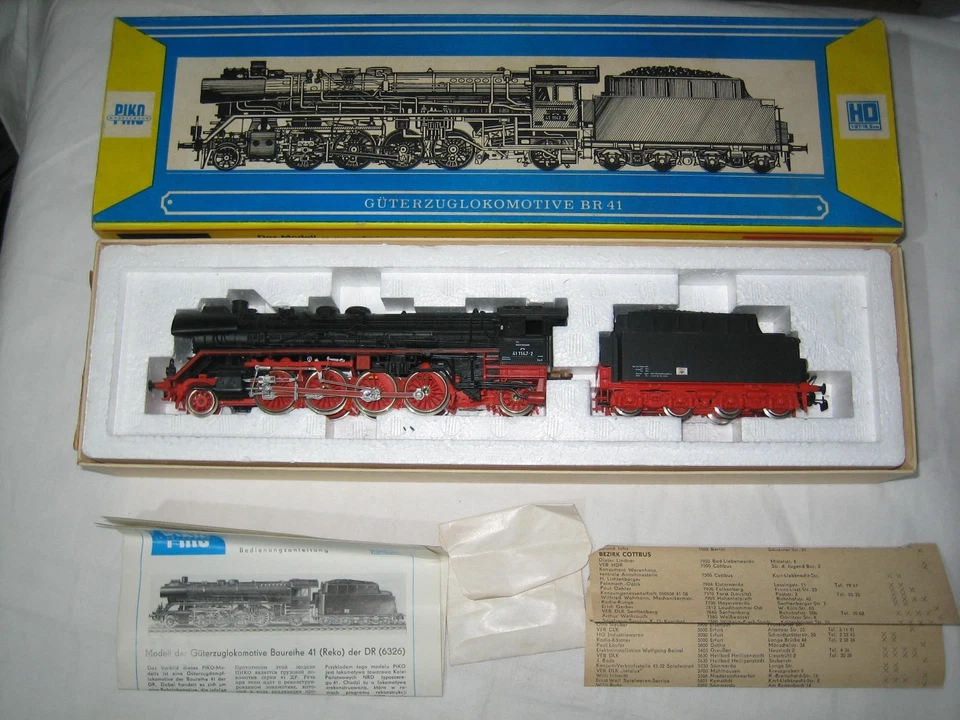 Piko H0 Dampflok BR 41 aus Haushaltsauflösung Top Zustand