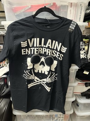 Villain Enterprises Marty Scurll Bullet Club Shirt NJPW Large
