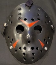 HORROR MOVIE MASK - Jason Voorhees Dark Hockey Halloween Mask Friday the 13th