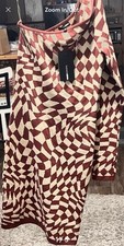FASHION NOVA Illusions Sweater Mini Dress Brown Combo NWT Size Medium $50 obo