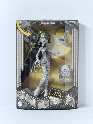 Monster High Reel Drama Cleo de Nile Collector Doll in Black and White Mattel