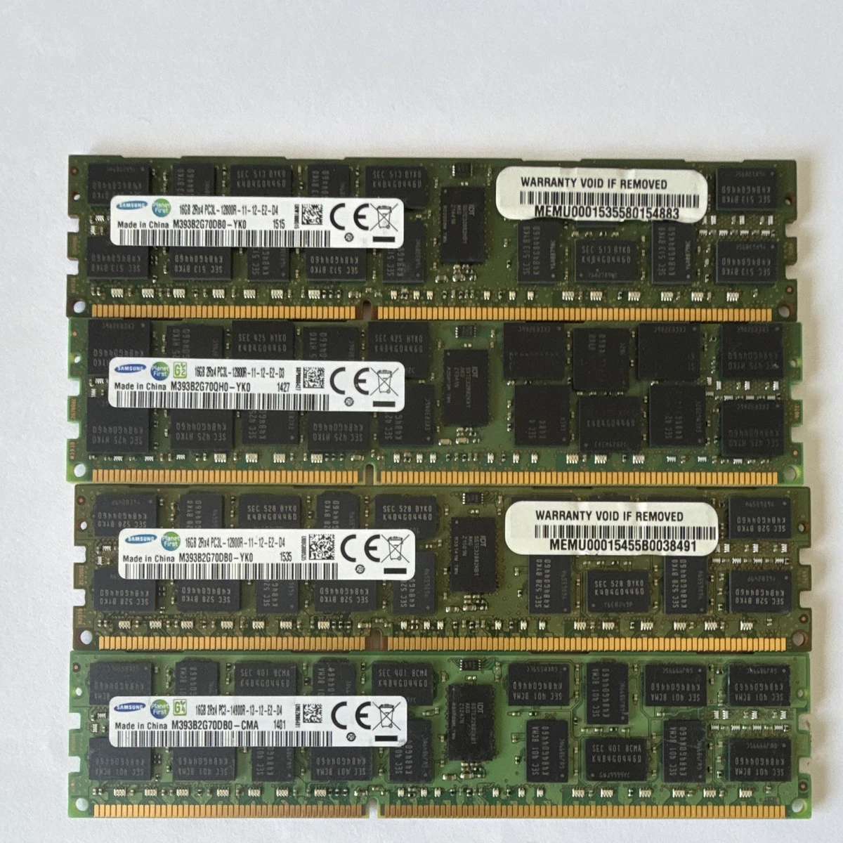 PC3-12800 (DDR3-1600) 16 GB ECC Network Server Memory (RAM) for