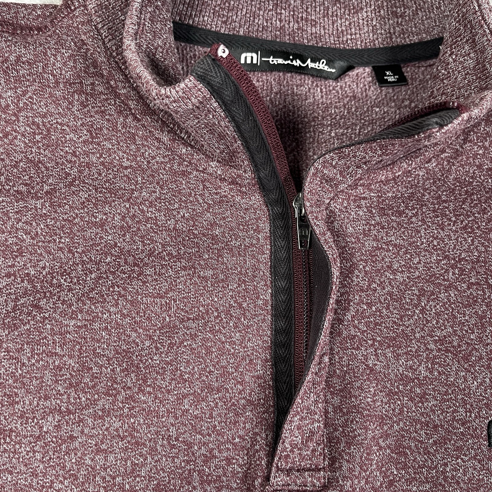 Travis Mathew Quarter Zip Pullover Shacket Mens X… - image 4