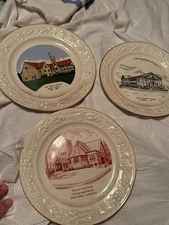 Vintage Collector Church Plates