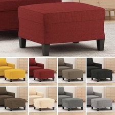 Stoff Fußhocker Sitzhocker Sitzbank Hocker Polsterhocker Fußschemel Ottoman