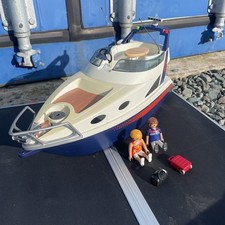 Playmobil Luxury Yacht 5205  Holiday boat vgc complete with box  