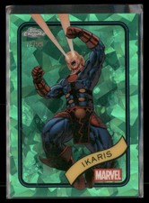 2025 Topps Chrome Sapphire Edition Marvel #76 Ikaris Green Sapphire #/99