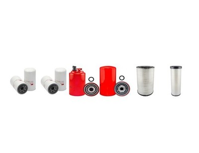 Filter Kit Fits AMMANN ASC 200 Air Oil Fuel w/Cummins QSB 6.7 Eng. YR2012-