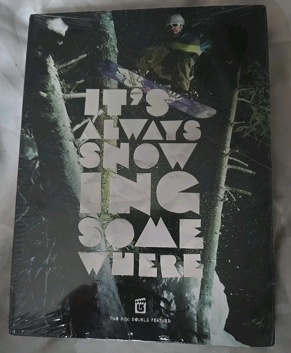 It's Always Snowing Somewhere DVD (2008) US IMPORT - New/Sealed - Snowboarding