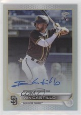 2022 Topps Chrome Rookie Auto Refractor 22/499 Ivan Castillo #RA-IC Auto 03go