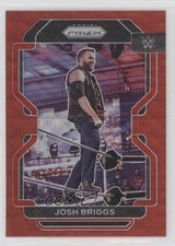 2022 Panini Prizm WWE Ruby Wave Prizm Josh Briggs #177 0b3