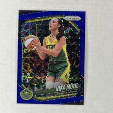 2025 Prizm WNBA Blue Velocity #127 Nika Muhl Seattle Storm
